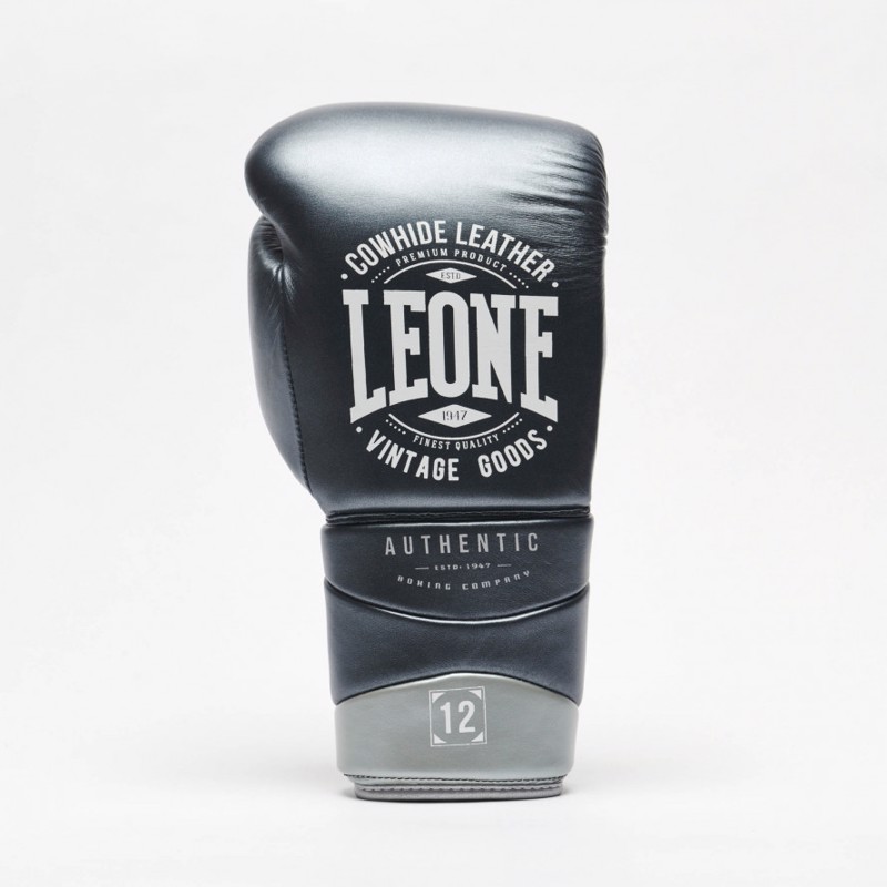 LEONE AUTHENTIC 2 BOXING GLOVES - grey